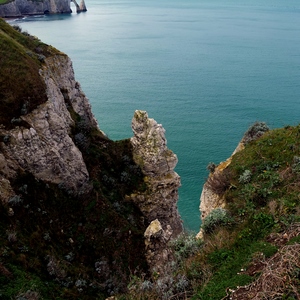 Falaise, plaged'Etretat - France  - collection de photos clin d'oeil, catégorie paysages